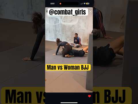 Mounted Triangle Choke 🔥 | @Combat_Girls #BJJ #JiuJitsu