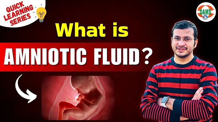 What is Amniotic Fluid? | Quick Learning Series by Siddharth Sir | DAMS Nursing