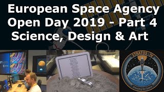 The European Space Agency Open Day At ESTEC - Part 4 - Moon Art.