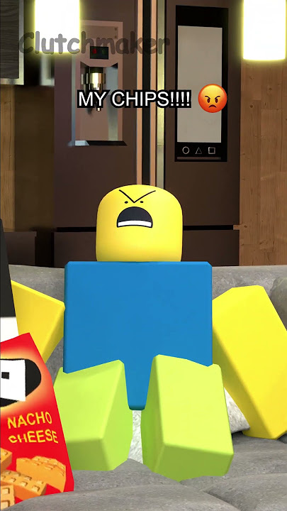 Stop Taking My Chips!! #shorts #short #roblox #funny #robloxmemes