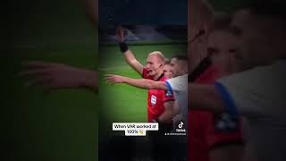 When VAR worked at 100% 👏