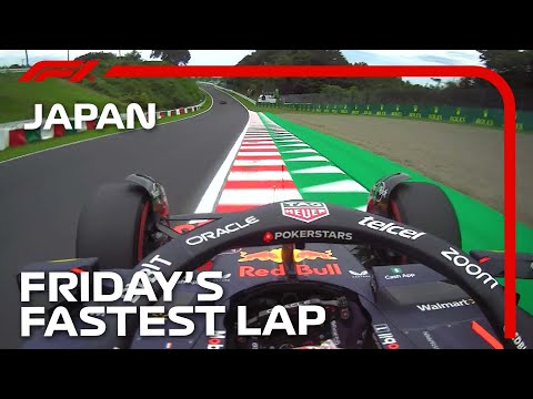 Friday's Fastest Lap With Max Verstappen | 2023 Japanese Grand Prix