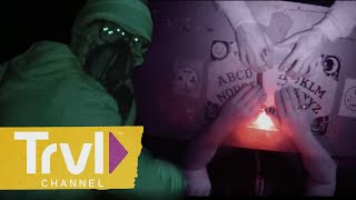 Zak Twitches UNCONTROLLABLY While Using Spirit Board | Ghost Adventures | Travel Channel image