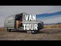 VAN TOUR | Custom Van Build | Sprinter 170 4x4 w/ interior shower | Rossmönster Vans | 160