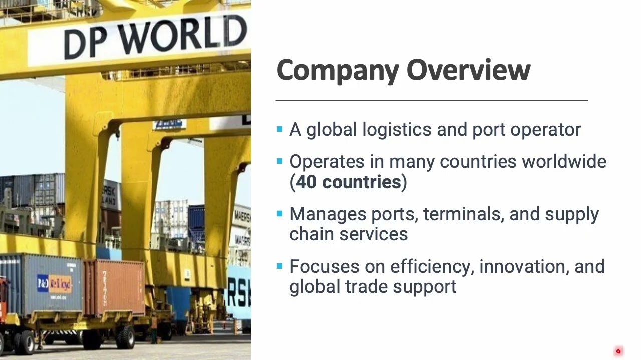 Case study CH 13 Business Process Redesign at DP World