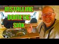 HOW TO Install DOMETIC SINK HOB DIY SELF BUILD CAMPER VAN FORD TRANSIT VAN LIFE UK