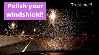 How To Polish Your Windshield! | With Results! by RQs Garage 852 views 2 years ago 14 minutes, 18 seconds