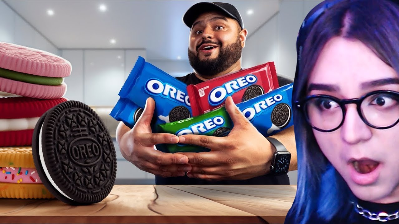 sergio reacciona 👉 Probé 22 sabores de OREO