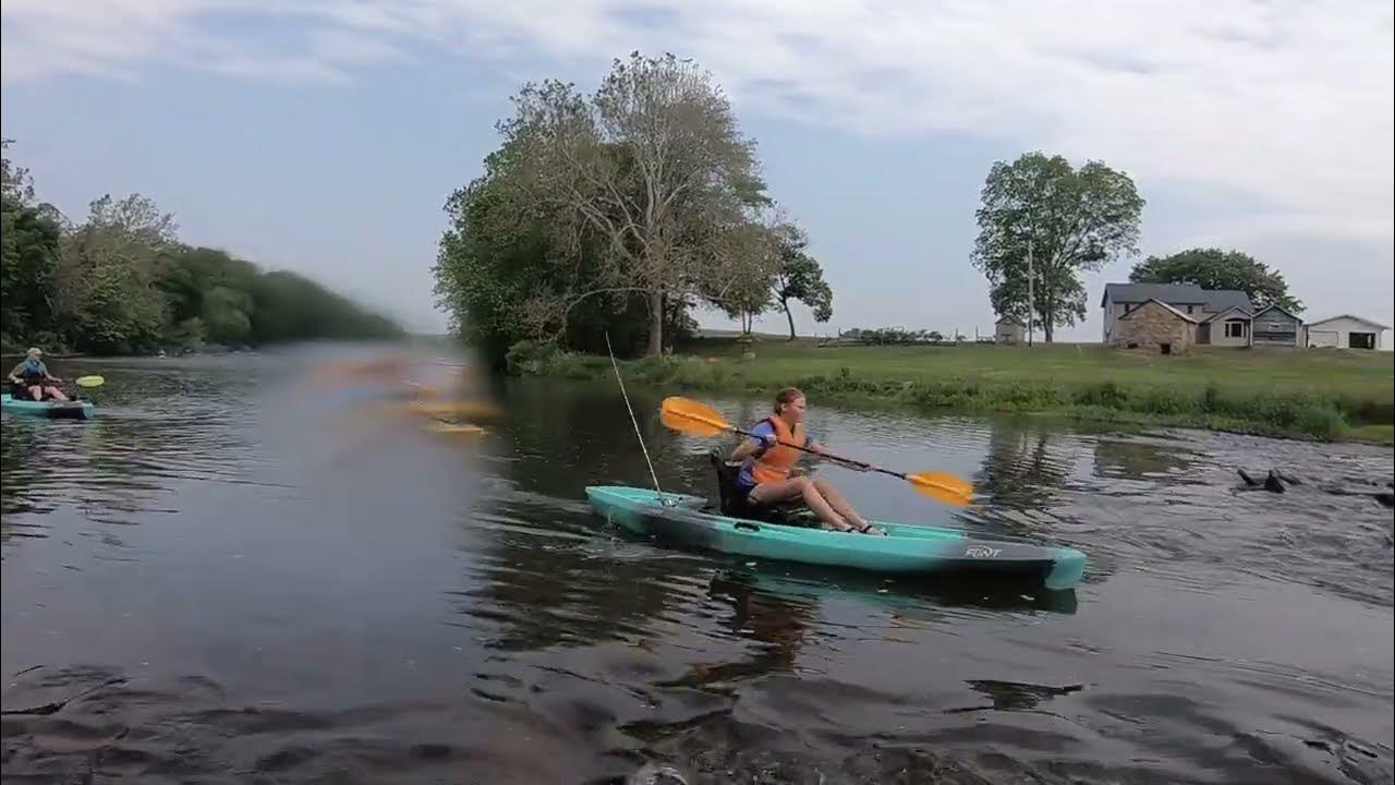 Short overview of our first few Blue HERYN kayak adventures on Penns