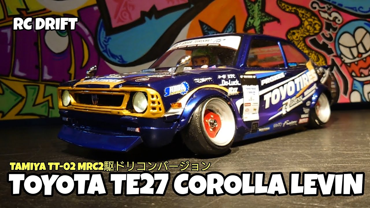 TOYOカラーなイカすTE27カローラレビン!! - YouTube