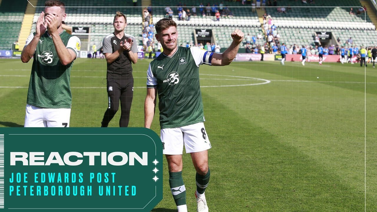 Reaction | Joe Edwards Post Peterborough United