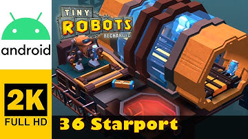 Starport | Tiny Robots Recharged | Walkthrough, Geen Commentaar, Android