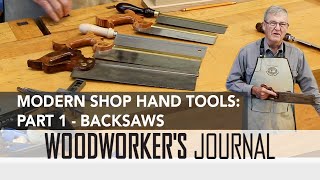 Everything You Wanted to Know About Backsaws by WoodworkersJournal 4,398 views 1 year ago 29 minutes