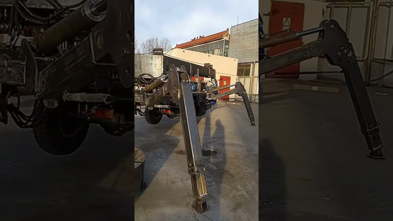 Китайский компактный кран...