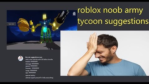 The People of Noob Army Tycoon | Roblox NAT Suggestions