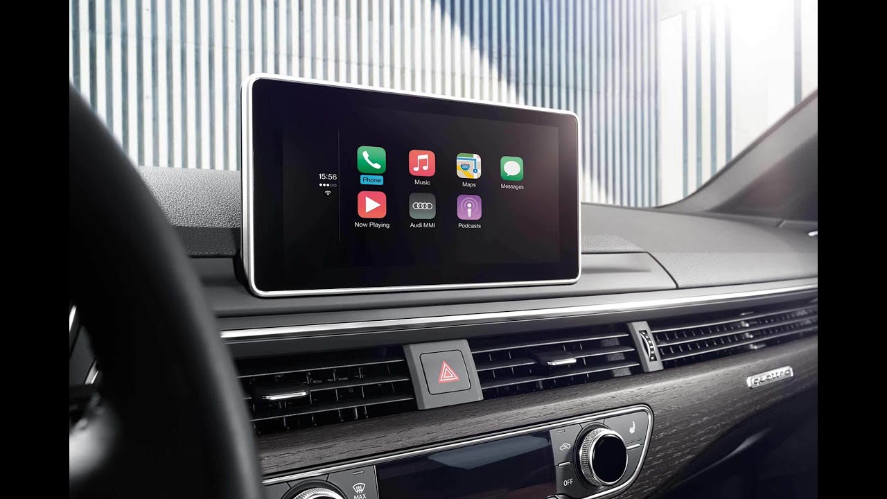 The Audi A4 Smartphone Interface Youtube