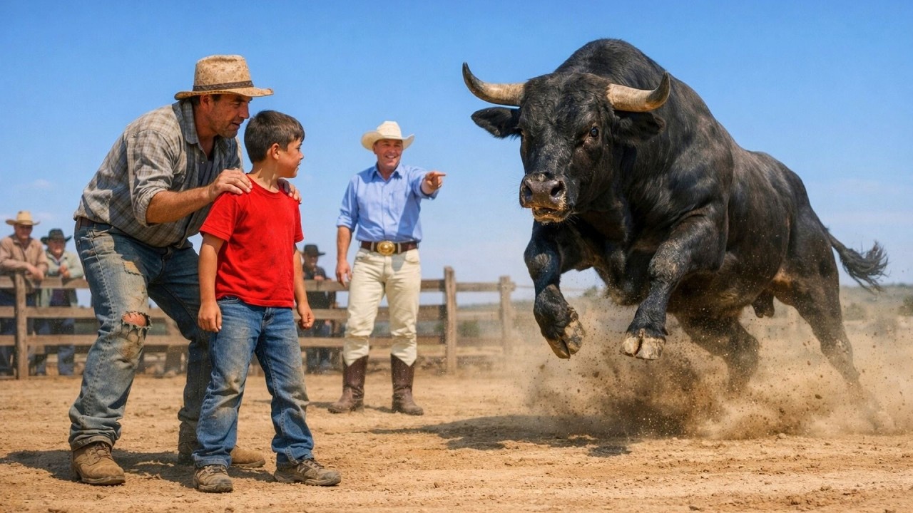 ¿TORO BRAVO? ¡TIENE QUE IR AL SACRIFICIO!… HASTA QUE EL HIJO DEL GRANJERO POBRE ENTRÓ AL CORRAL...