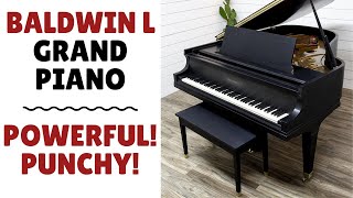 Powerful Baldwin Model L Grand Piano Built In 1976