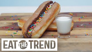 Doughnut Milk Luge | Eat the Trend