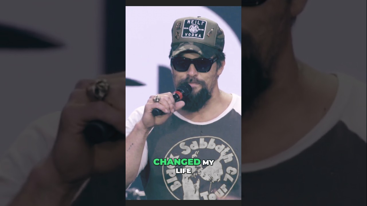 Jason Momoa Introduces His Favourite Band at Back to the Beginning🔫🌹