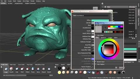 Your First Day in Mudbox Tutorial 8