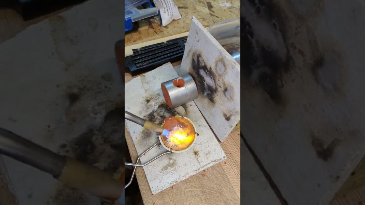 Making a mushroom signet ring!