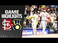 Cardinals vs brewers game highlights 51024  mlb highlights