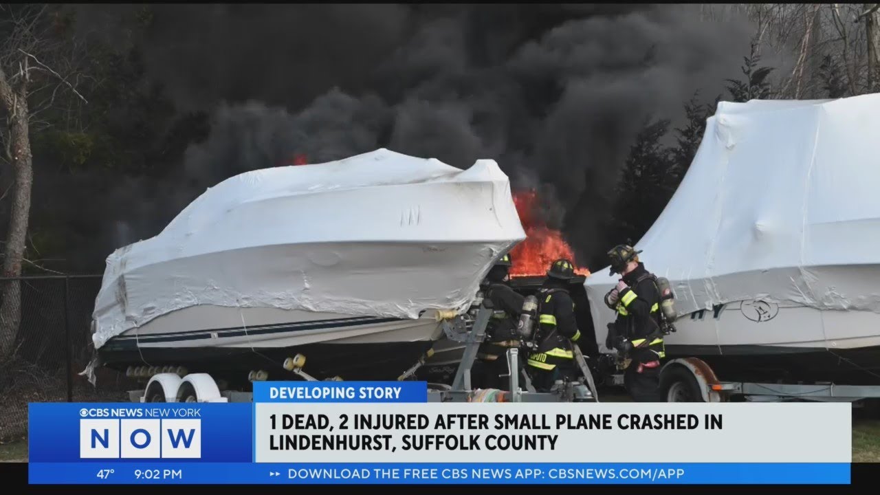1 dead, 2 critically injured in small plane crash in Suffolk County ...