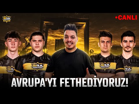 AVRUPA SERÜVENİMİZ BAŞLIYOR 1.GÜN BRA E-SPOR Pubg Mobile