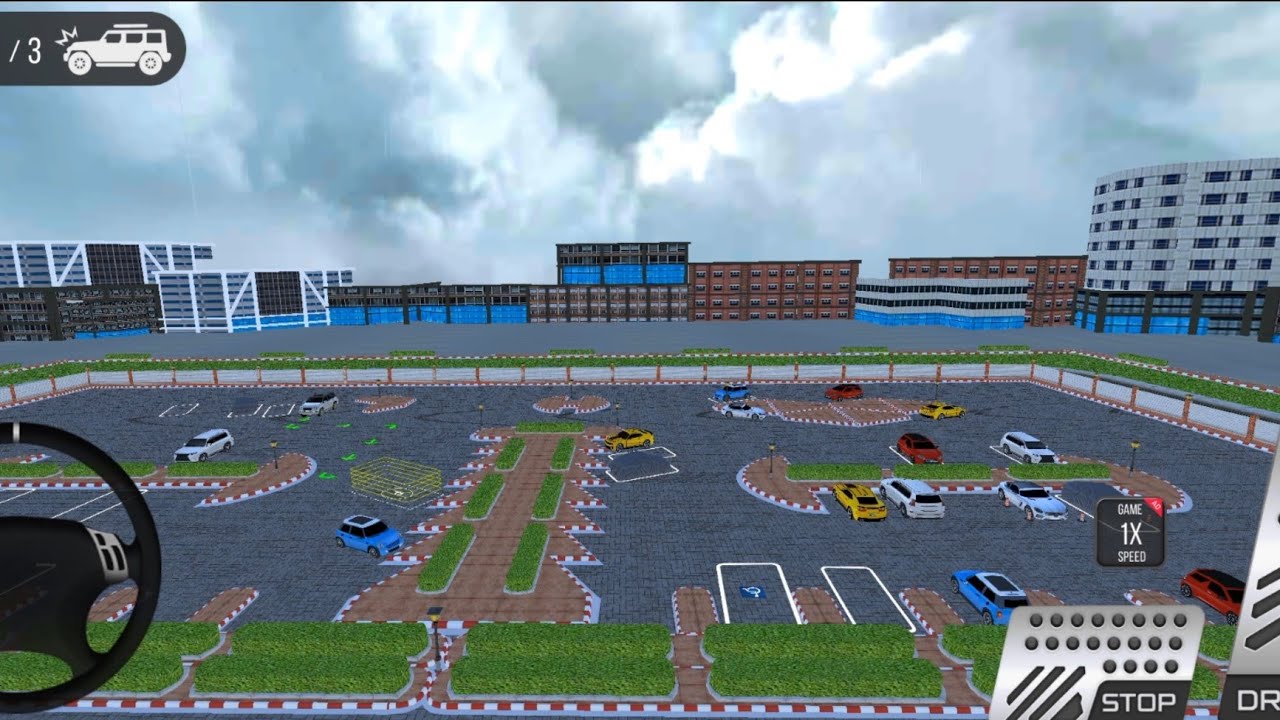 Fortuner Car parking Game part-1 || SY Family Gaming || 