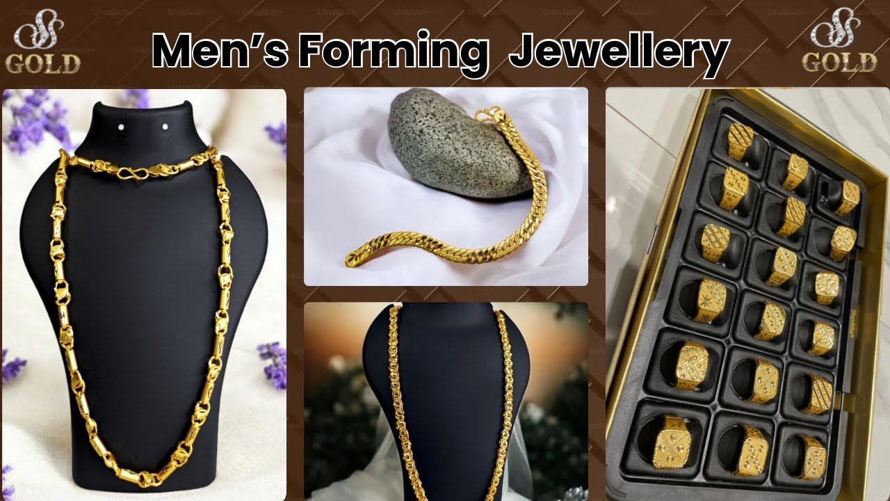 Best Men's Forming Jewellery Collection | Forming Best Quality Men’s Jewellery | SS Gold