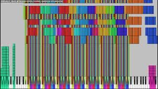 (Art midi) Tetris BLOCKS! Merge my version  16.800,000