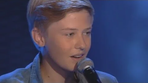 Bart sings 'All Of Me' by John Legend - The Voice Kids 2015 - The Blind Auditions