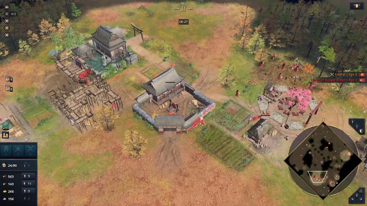 Age of Empire 4 Trying Sengoku Daimyo 1v1 Rank Game Gold