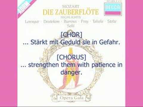 MOZART - O Isis Und Osiris (with Lyrics)