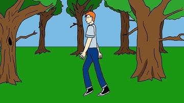 OpenToonz Walk Cycle Animation Test #2