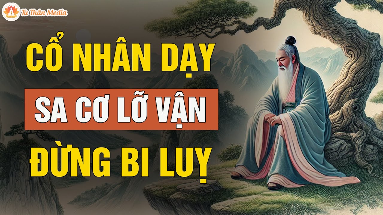 6 Bài Học Trí Tuệ: Cổ Nhân Dạy:" Sa Cơ Lỡ Vận Đừng Bi Luỵ, Trời Sinh Ắt ...