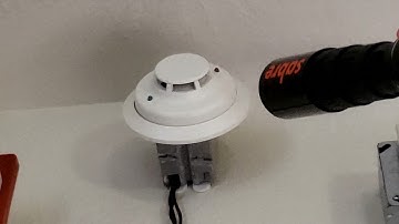 System Sensor 4W-B Photoelectric i3 Smoke Detector Fire Alarm Test