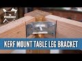 How To Brace A Table Leg