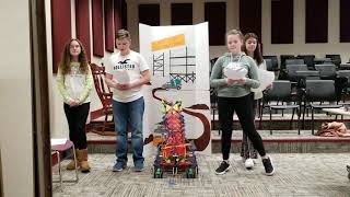 Middle School STEM team presentation practice