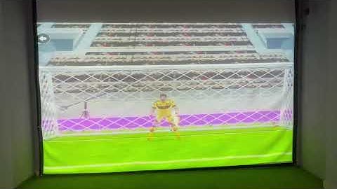 Football interactive projection game