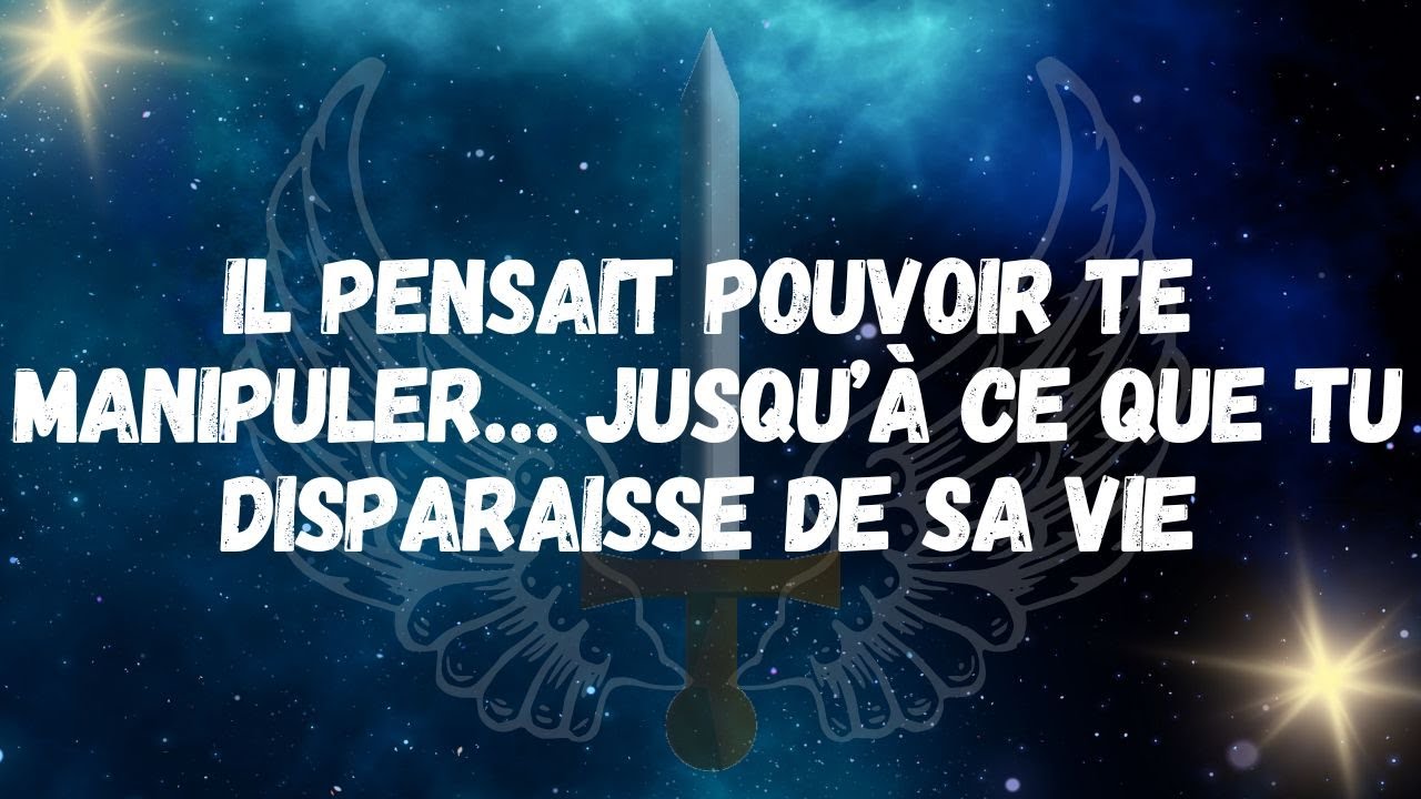 Il pensait pouvoir te manipuler… jusqu’à ce que tu disparaisse de sa vie