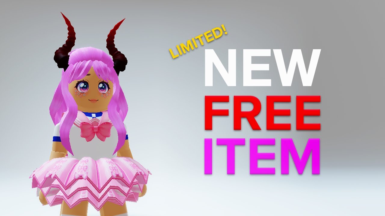 FREE ROBLOX LIMITED ITEM! HOW TO GET THE DEVIL HORN IN ESCAPE