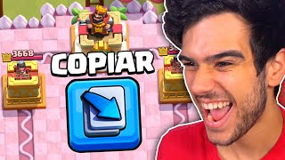 COPIEI O DECK DOS ADVERSÁRIOS DEPOIS DE CADA PARTIDA! CLASH ROYALE