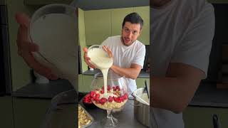 Вкуснейший трайфл с заварным кремом #машашелушенко #рецепты #рационпп #десерты #готовимподомашнему