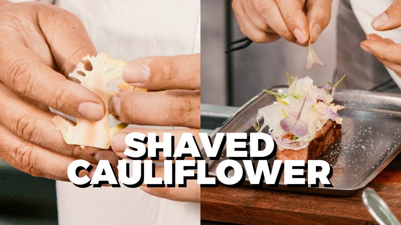 Paper Thin Cauliflower Slices | In Season Now with Chef and Farmer