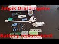 Jetpik Oral Irrigator Battery Replacement