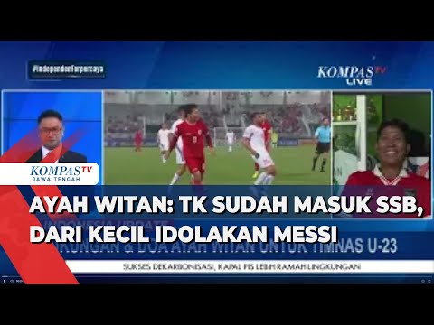 Dukungan dan Doa Ayah Witan Sulaeman untuk Timnas Indonesia U-23 jelang Lawan Korea Selatan