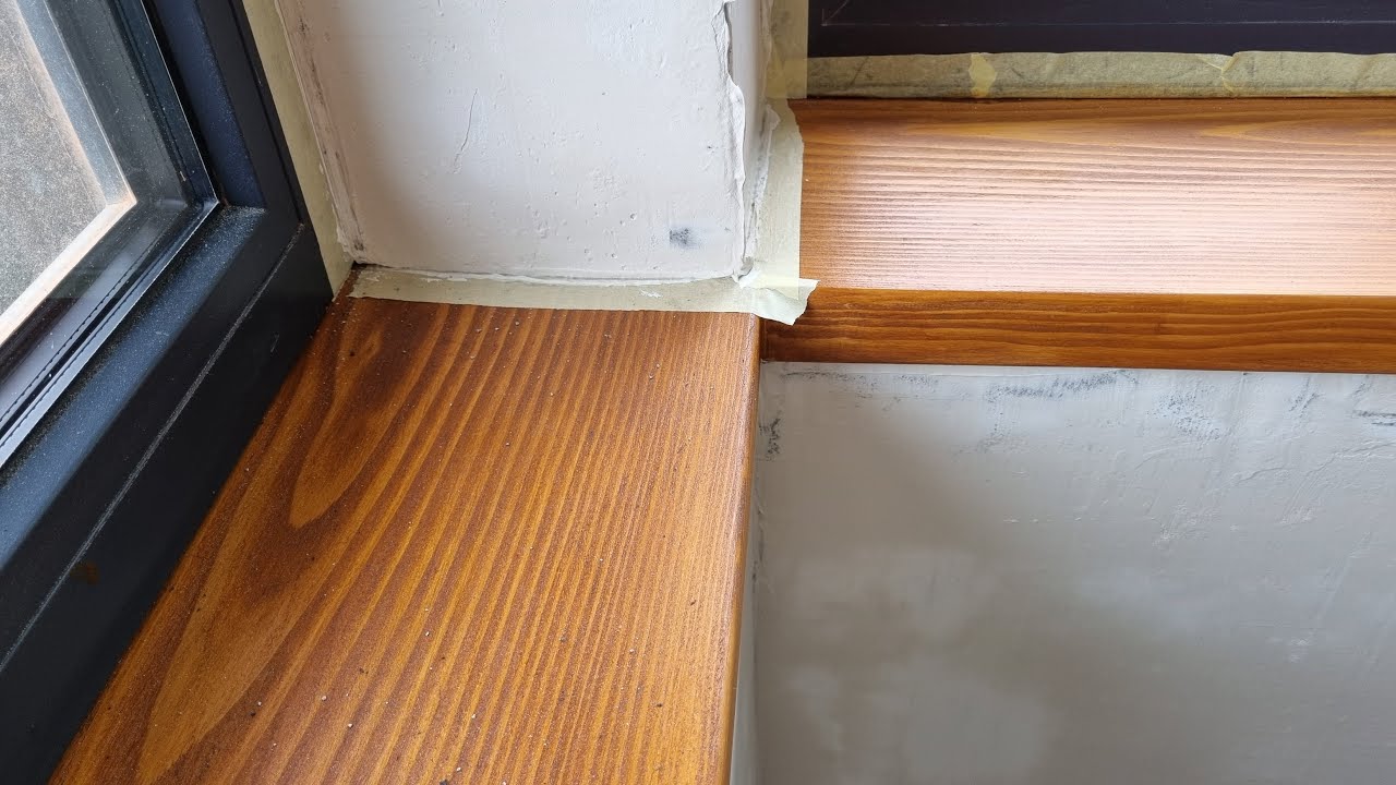 DIY: Make And Install A Wooden Window Stool / Board