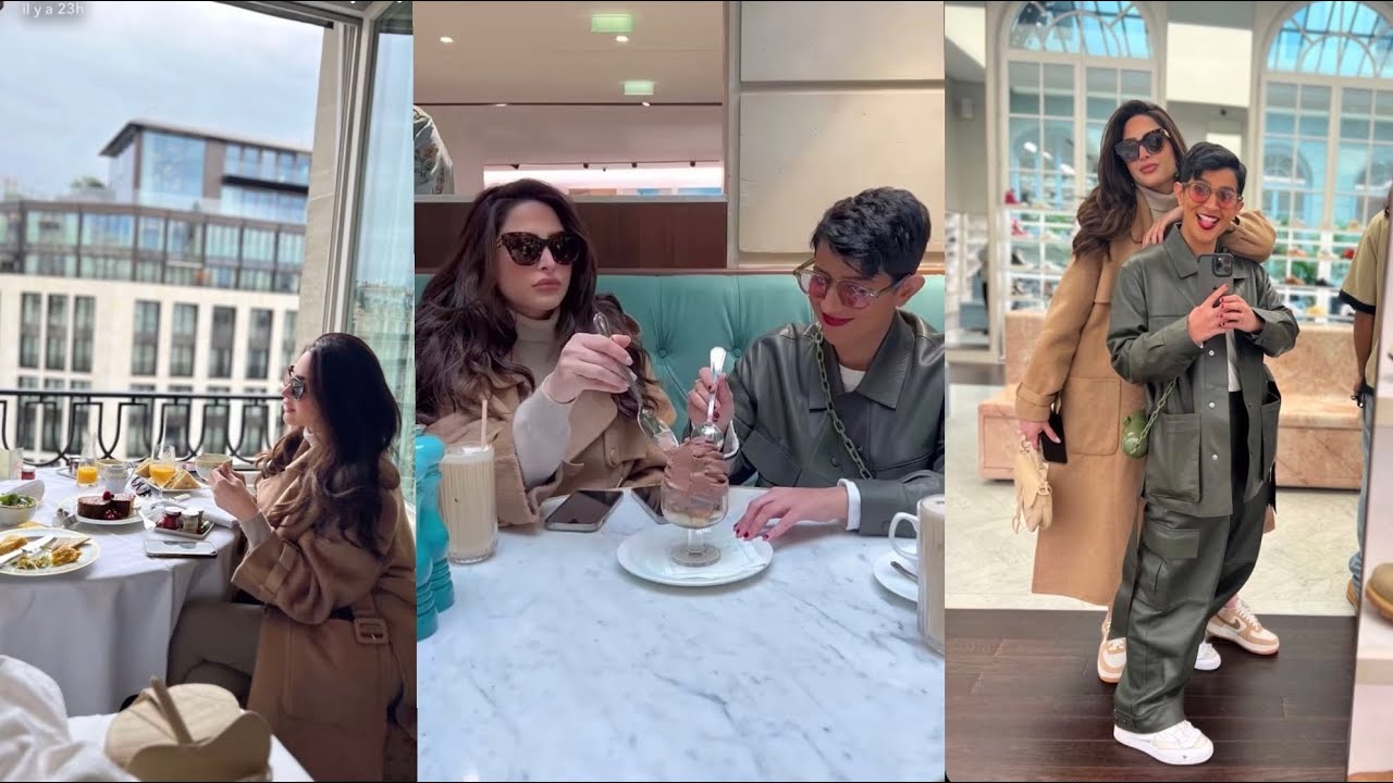 فوز الفهد و نورة و زينب علوان يتسوقون بباريس 🛍